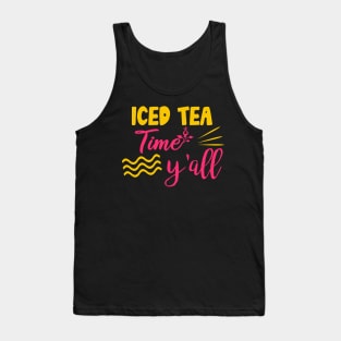 Ice Tea Quote Tank Top